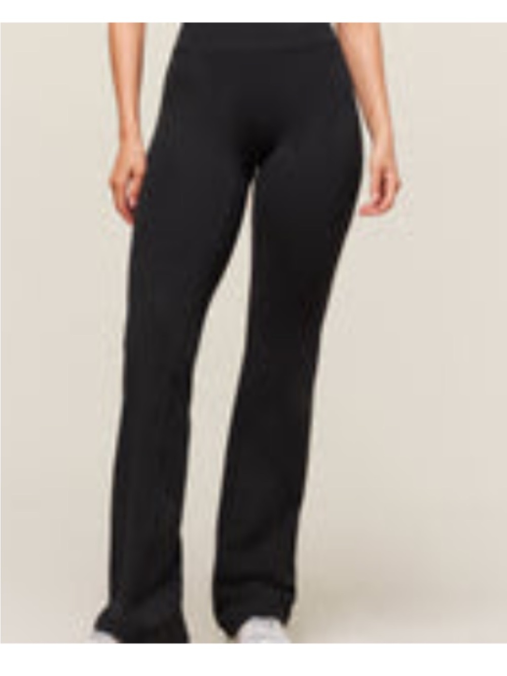 Gymshark Whitney High-Waist Black Flared Leggings - Women's